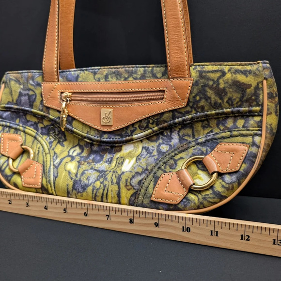 Vincent Van Gogh Paris Small Green/Purple Shoulder bag . - Picture 13 of 16